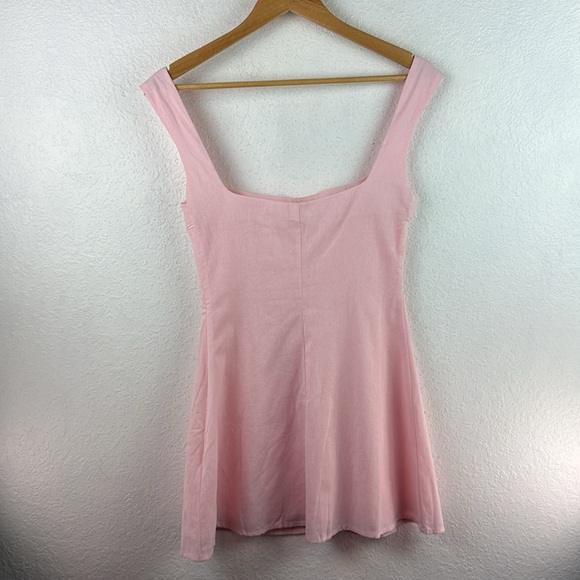 Peppermayo cadence baby Pink Mini Dress size 4 - Picture 9 of 10